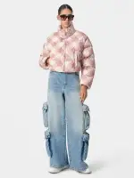 WOMEN - WOMEN'S MA QUAD CROPPED DOWN JACKET - Pale Peach(NYLON,Pale Peach)