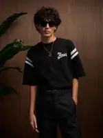 AMIRI OVERSIZED TEE - Black(COTTON,BLACK)