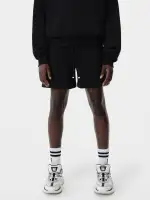 AMIRI EMBROIDERED SHORT - Black(COTTON,BLACK)