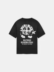 AMIRI MUSIC RECORD TEE - Black(COTTON,BLACK)