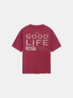 AMIRI GOOD LIFE TEE - Deep Red(COTTON,Deep Red)