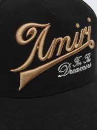 AMIRI GOOD LIFE TRUCKER HAT - Black(CANVAS,BLACK)