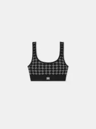 WOMEN - WOMEN'S MA QUAD SEAMLESS BRA - Black