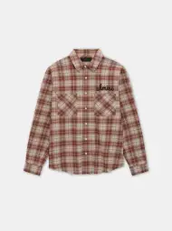 AMIRI SHOTGUN FLANNEL - Chocolate