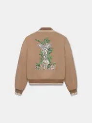 AMIRI GARDEN BOMBER - Camel(WOOL,CAMEL)