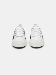 WOMEN - WOMEN'S STARS COURT LOW - WHITE/BLACK(CANVAS,White/Black)