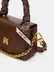 WOMEN - WOMEN'S MICRO MA BAG WITH CHAIN HANDLE - Brown(SILK,Brown)
