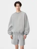 AMIRI OVERSIZED CREW - Grey(COTTON,Grey)