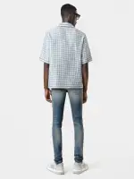 WAXED TONAL MX1 JEAN - Waxed Dark Indigo(DENIM,Waxed Dark Indigo)