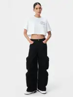WOMEN - WOMEN'S ARTS DISTRICT CROPPED TEE - White(COTTON,White)