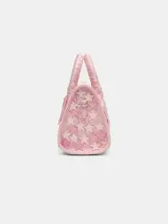 WOMEN - STARS MICRO TRIANGLE BAG - Pink(SILK,Pink)