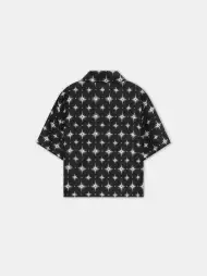 WOMEN - WOMEN'S STARBURST SHIRT - Black(VISCOSE,BLACK)