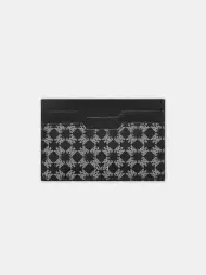 MA QUAD CARD HOLDER - Black(COTTON BLEND,BLACK)