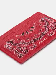 BANDANA CARD HOLDER - Red(SILK,Red)