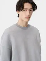 AMIRI OVERSIZED CREW - Grey(COTTON,Grey)