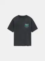 VINTAGE CRYSTAL LOUNGE TEE - Black