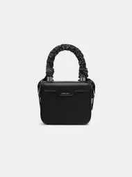 WOMEN - NANO MA BAG - Black(SILK,BLACK)