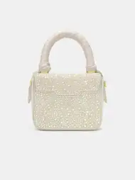 WOMEN - WOMEN'S CRYSTAL MICRO MA BAG - Alabaster(SILK,Alabaster)