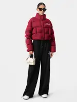 WOMEN - WOMEN'S BONES CROPPED DOWN JACKET - Deep Red(NYLON,Deep Red)
