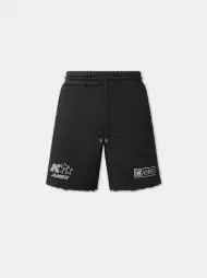 AMIRI MESH BASKETBALL SHORT - Black