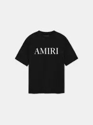 WOMEN - WOMEN'S AMIRI CORE LOGO TEE - Black