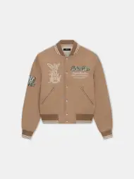 AMIRI GARDEN BOMBER - Camel