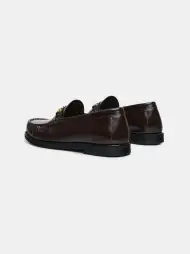 MA CHAIN LOAFER - Brown(SILK,Brown)