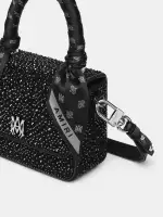 WOMEN - WOMEN'S CRYSTAL MICRO MA BAG - Black(SILK,BLACK)