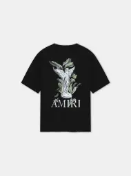 AMIRI GARDEN TEE - Black(COTTON,BLACK)