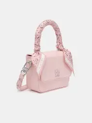 WOMEN -  MICRO MA BAG - Pink(SILK,Pink)