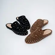 Evie Casual Suede Flat(5,Tan)