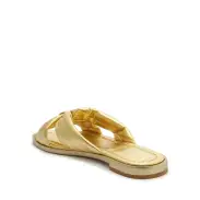 Fairy Flat Sandal(5,Ouro Gold)