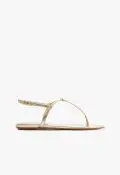 Elsha Metallic Leather Sandal