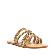 Jade Flat Sandal(5,Multicasual)