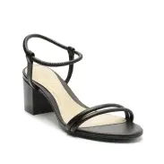Gimenez Mid Leather Sandal(5,Black)