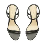 Gimenez Mid Leather Sandal(5,Black)