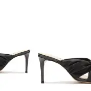 Indy Spandex Sandal(5,Black)