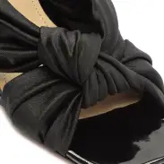 Indy Spandex Sandal(5,Black)