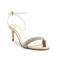 Irina Mid Vinyl Sandal(5,Platina)