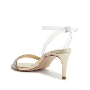 Irina Mid Vinyl Sandal(5,Platina)