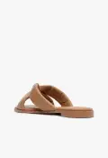 Fairy Flat Sandal(5,Honey Beige)