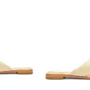 Fairy Casual Leather Sandal(5,Eggshell)