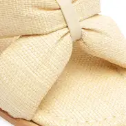 Fairy Casual Leather Sandal(5,Eggshell)