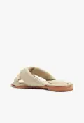 Fairy Casual Linen Sandal(5,Oyster)