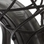 Heyde Leather Sandal(5,Black)