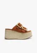 Enola Rope Flatform(5,Honey Peach)