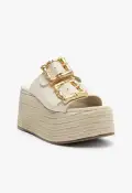 Enola Rope Flatform(5,Pearl)