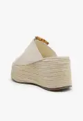 Enola Rope Flatform(5,Pearl)