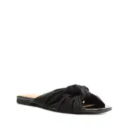 Indy Spandex Sandal(5,Black)