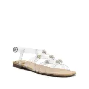 Georgia Sandal(5,Light Beige)